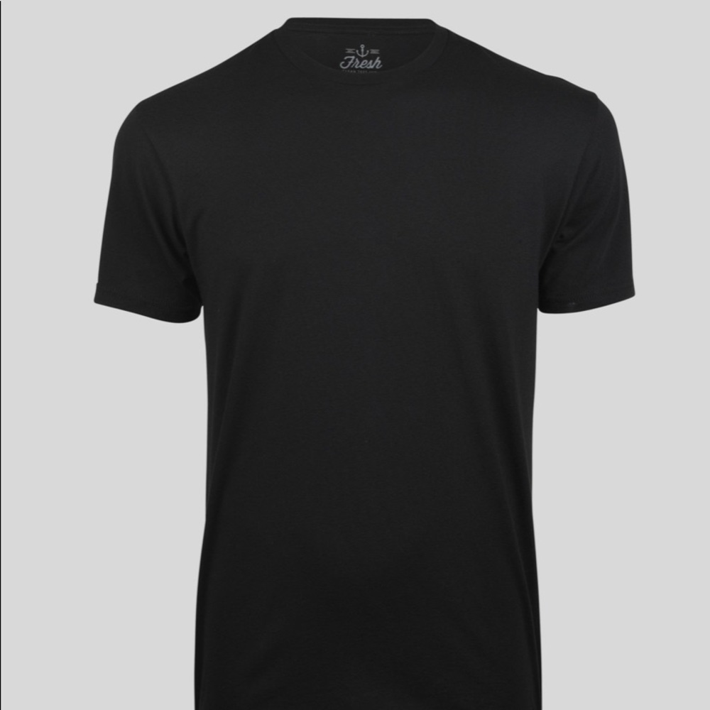 Fresh Clean Tees Black Crewneck